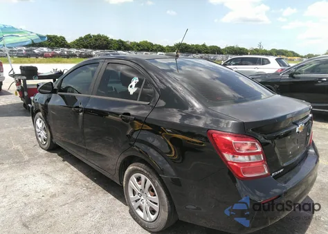 2017 Chevrolet Sonic Ls Auto из США, поврежденный, VIN 1G1JB5SH0H4153473